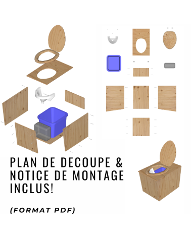 Toilettes sèches - Plan open source